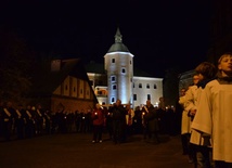 Z krzyżem ulicami Słupska