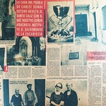 Fotoreportaż w hiszpańskim tygodniku „Digame” z marca 1970 r., przedstawiający uratowanie Graala w 1937 r.  i ukrycie go w Carlet