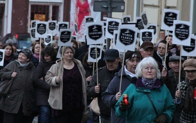 Zeszłoroczne obchody smoleńskie w Tarnowie