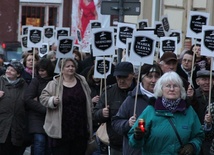 Zeszłoroczne obchody smoleńskie w Tarnowie