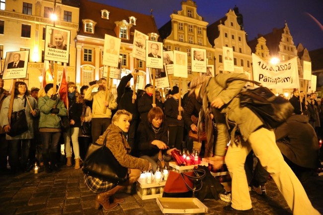 Marsz pamięci we Wrocławiu