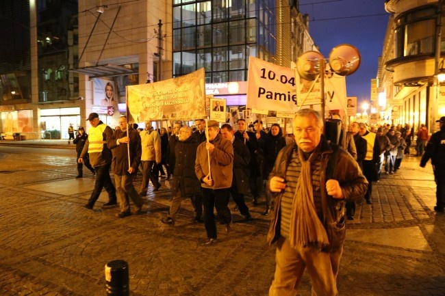 Marsz pamięci we Wrocławiu