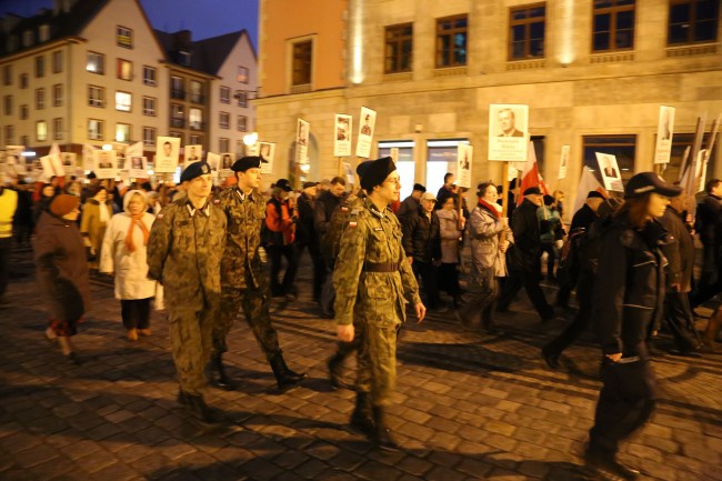 Marsz pamięci we Wrocławiu