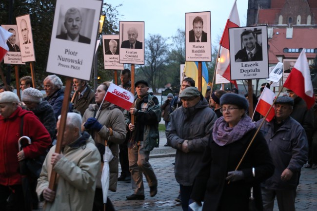 Marsz pamięci we Wrocławiu