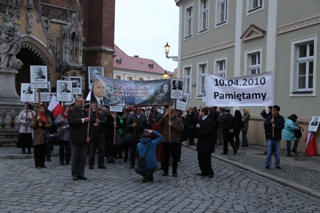 Marsz pamięci we Wrocławiu