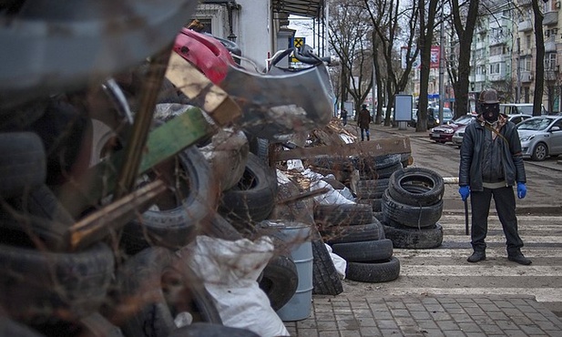 Zajęli komisariat na wschodzie Ukrainy