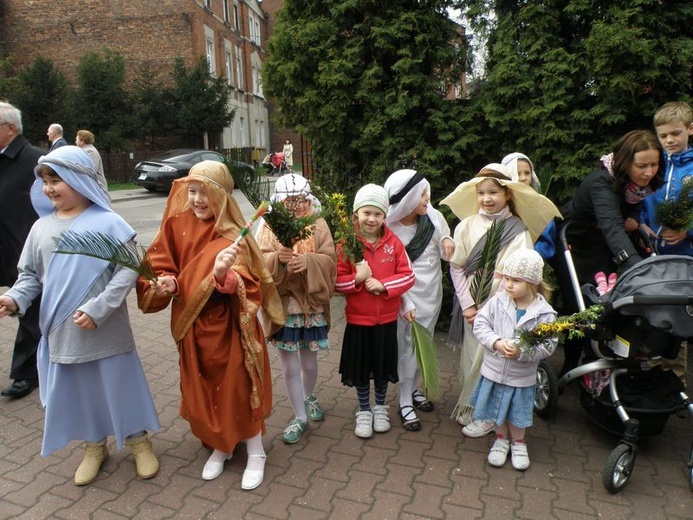 Niedziela Palmowa w Mysłowicach-Brzezince