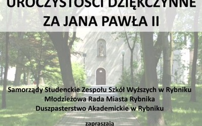 W dzień kanonizacji Jana Pawła II, Rybnik, 27 kwietnia