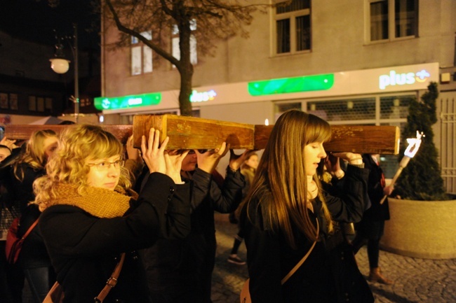 Droga Krzyżowa w centrum Radomia