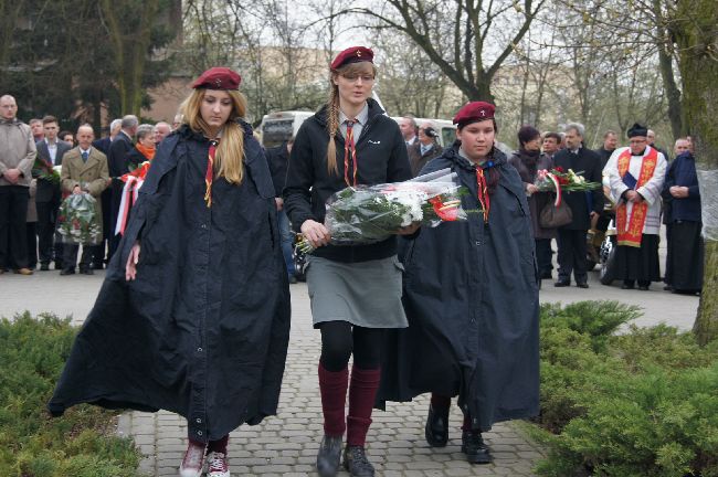 Uroczystości katyńskie w Ciechanowie