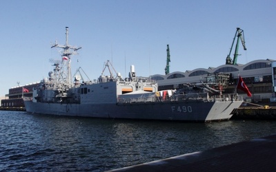 Turecki okręt przypłynął do Gdyni