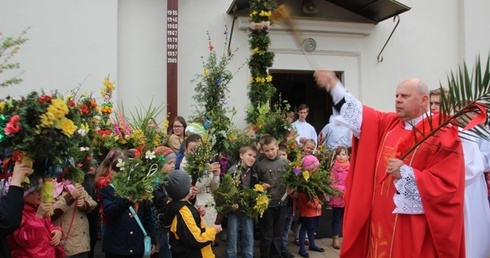 Palmy, poświęcone przez ks. Jacka Kobiałkę, zostały również ocenione przez jury konkursu