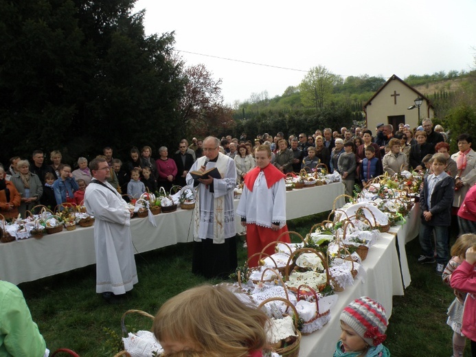 Święcenie pokarmów w Dziećkowicach