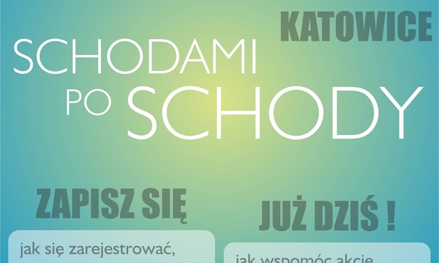 Bieg "Schodami po schody", Katowice, 10 maja