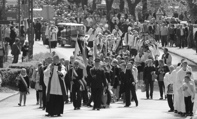 Pożegnanie ks. prałata Sylwestra Zawadzkiego