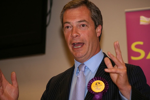 Partia Farage'a wygrała wybory