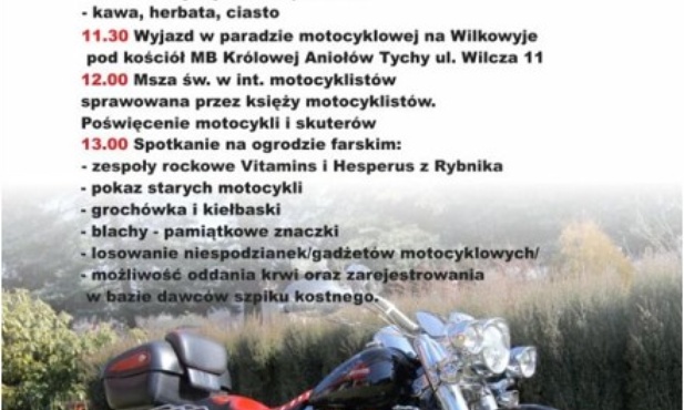 Motocyklowy Zlot Wilkowyjski, Tychy, 26 kwietnia