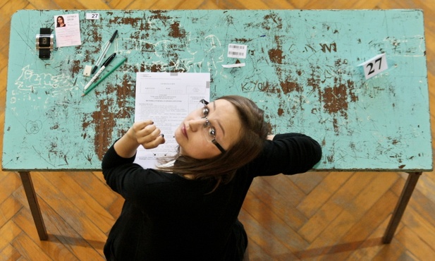 Co było na teście gimnazjalnym?