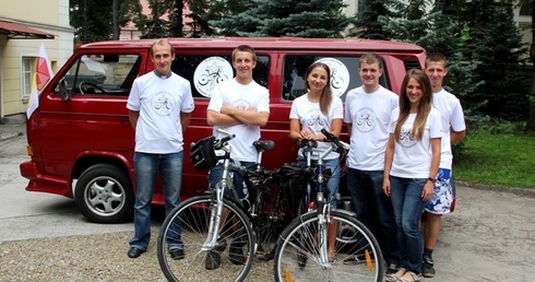 Ks. Grzegorz Kierpiec z zespołem żywieckich rowerzystów - RW Team - zaprasza na rekolekcje w drodze
