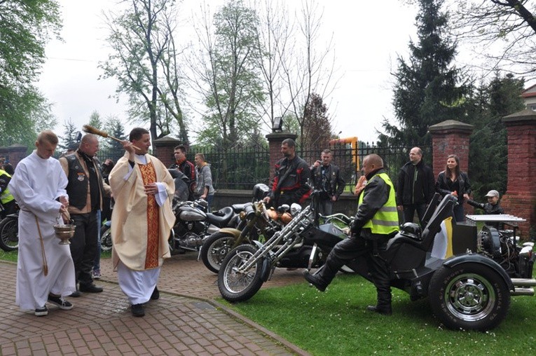 Błogosławieństwo kierowców i motocykli