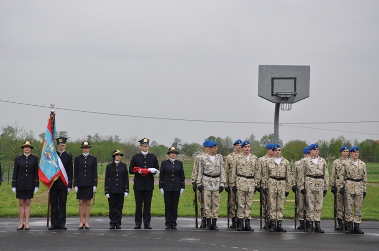 Przegląd musztry klas mundurowych