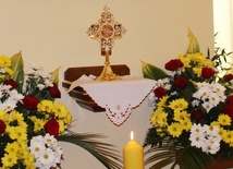 Modlitewne czuwania odbęda się przy relikwiach bł. Jana Pawła II. Na zdjęciu: relikwiarz z kaplicy Domu Księży Emerytów w Bielsku-Białej