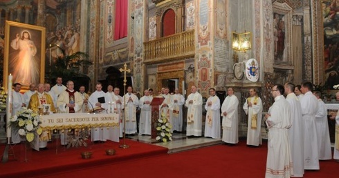 Msza św. w rzymskim kościele Santo Spirito in Sassia