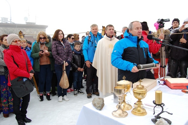 Dziękczynienie na Kasprowym Wierchu