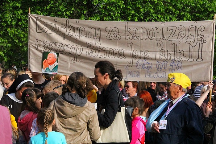 Dziękczynienie w parku Moczydło