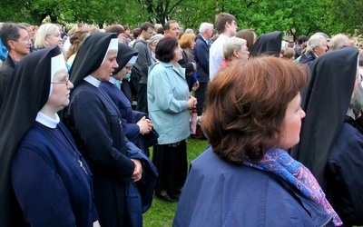 Dziękczynienie w parku Moczydło