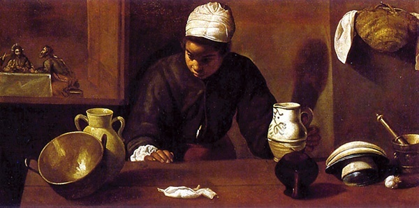 Diego Rodríguez de Silva y Velázquez „Mulatka”  olej na płótnie, 1618–1622 National Gallery, Dublin