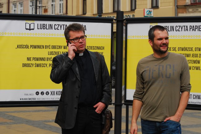 Lublin czyta papieża