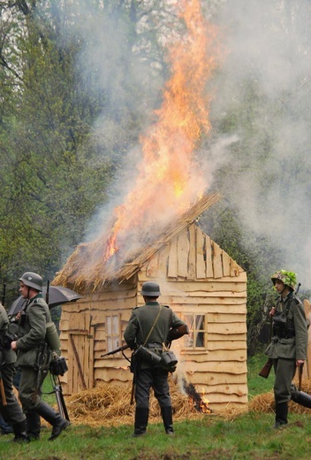 Inscenizacja bitwy pod Rosochami