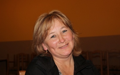 Irena Papla, szefowa biura pielgrzymki