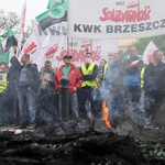 Demonstracja górników