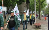 Demonstracja górników