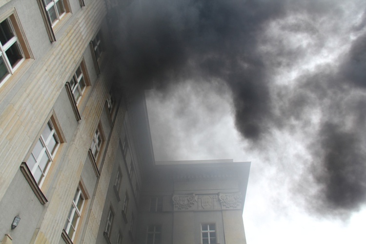 Demonstracja górników