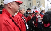 Demonstracja górników