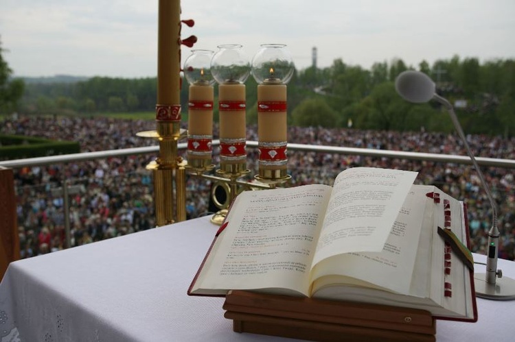 Łagiewniki podczas kanonizacji