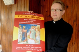 Organizatorem Tygodnia Biblijnego jest biblista ks. dr Jacek Kucharski