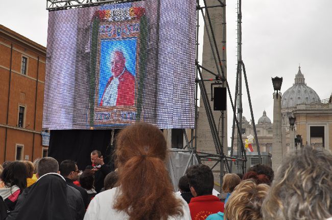 Kanonizacja Jana Pawła II w Rzymie