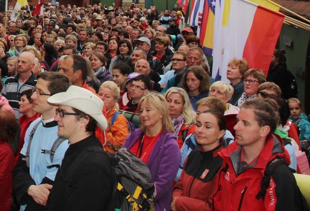 Powitanie w sanktuarium Bożego Miłosierdzia