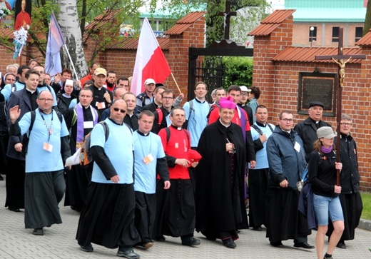 Powitanie w sanktuarium Bożego Miłosierdzia