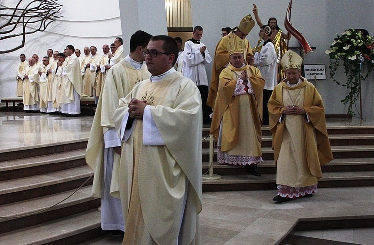 Msza św. pielgrzymów w łagiewnickim sanktuarium