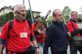 Muzyczni grupy św. Faustyny - niezmordowani na całej trasie!