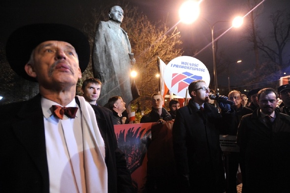 Sondaż: Zamiast Palikota Korwin