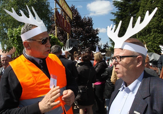 Jelenie protestują na zakopiance