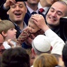 3.05.2014. Watykan. Spotkanie papieża Franciszka z członkami włoskiej Akcji Katolickiej w Auli Pawła VI 