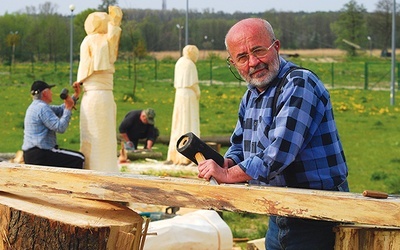  Organizatorzy mają nadzieję, że plener rzeźbiarski na dobre zagości w Kraśniku