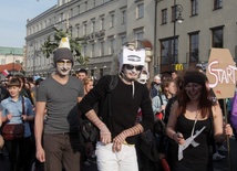 Tradycyjnie już Dni Kultury Studenckiej rozpoczął korowód ulicami miasta. 